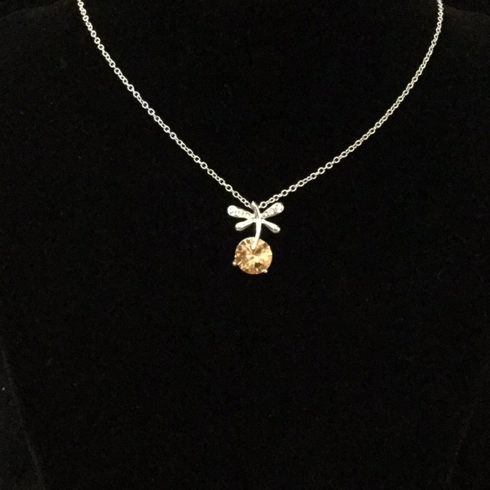 Women’s Silver Dragonfly Pendant